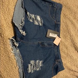 Jean shorts